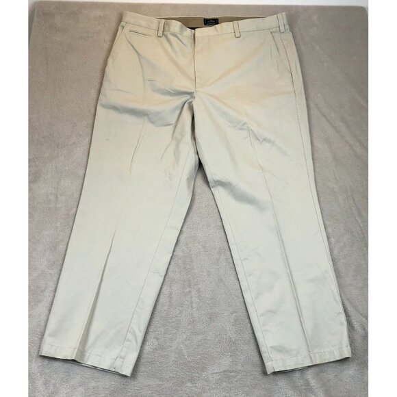 NWT Dockers Men's D4 Relaxed Chino Pants Size 42x30 Beige Flat Front Straight - Picture 12 of 15